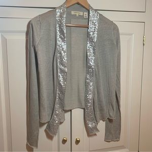 Silver cardigan